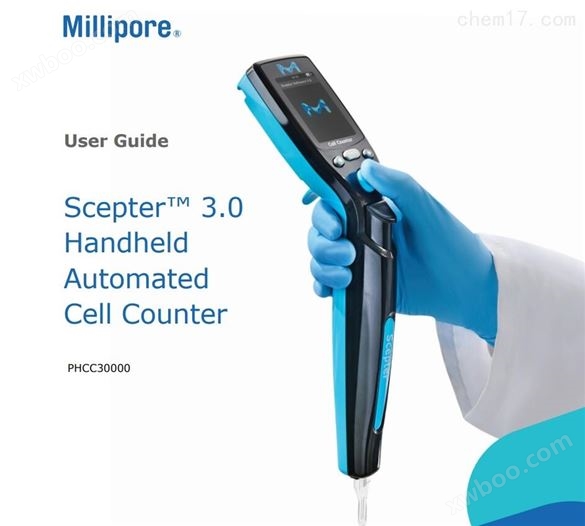 millipore密理博Scepter3手持式细胞计数仪