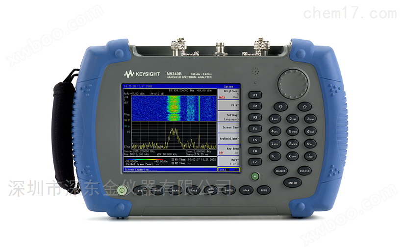 是德N9340B 手持式射频频谱分析仪 3GHz