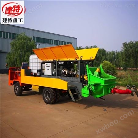 JTSP-16G-2郑州建特丶工程型-混凝土湿喷车输送泵车