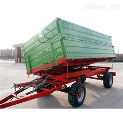 7CX-8吨双板欧式四轮自卸拖车