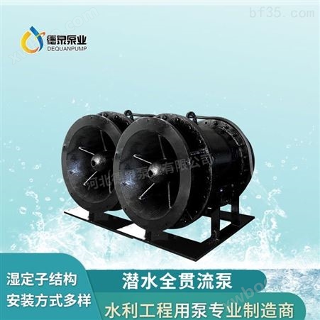 德泉700QGLZ潜水全贯流泵选型参数/品牌*