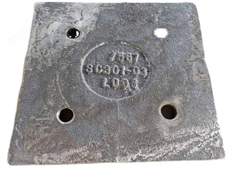 厂家直供 高铬铸铁衬板 耐磨钢板 矿山破碎机配件 砂铸工艺