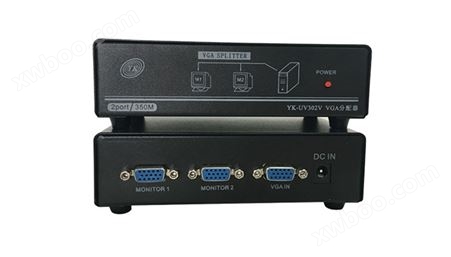 高清晰VGA视频2路分配器 (YK-UV302V)