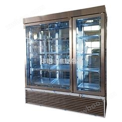 双通玻璃门展示柜饮料酒水食品保鲜柜玻璃门冷柜