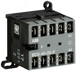 ABB微型接触器 BC6-40-00-F-01 4极 24VDC