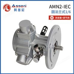 AMN2-IEC圆法兰活塞式气动马达-无锡阿塞尼科技有限公司