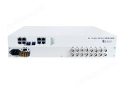 双光口保护8E1+4路物理隔离千兆网络光端机