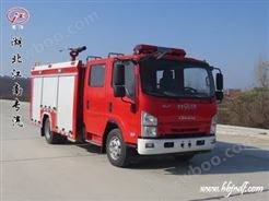 （国六排放）庆铃五十铃3.5吨水罐消防车配置参数介绍