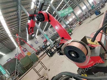 济宁盖梁骨架焊接机器人2