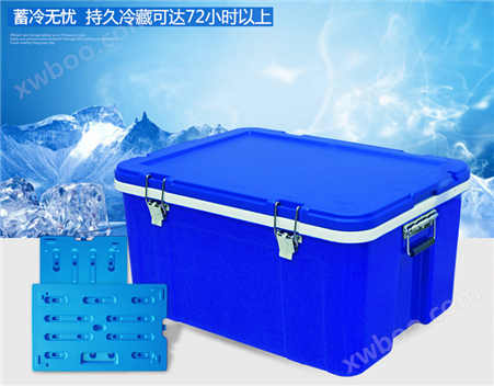 65升冷藏箱生鲜冷藏冷冻运输箱食品储运箱