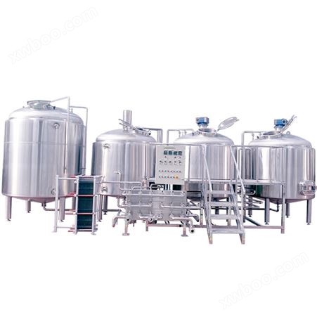 HL山东豪鲁300L鲜啤酿造设备厂家 啤酒设备