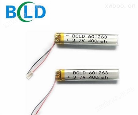 聚合物锂电池BCLD601263/400mah
