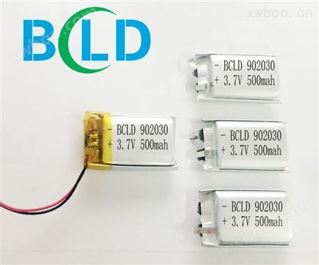 电动聚合物锂电池BCLD902030/500mah