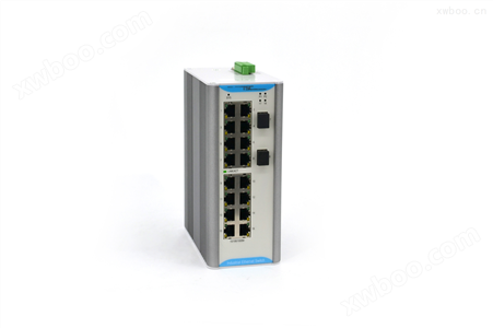 Carat10-D2GF16GP-DP 卡轨式非网管工业以太网交换机