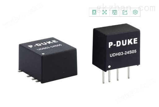 小功率DC/DC电源UDH01-24S12 UDH01-24S15