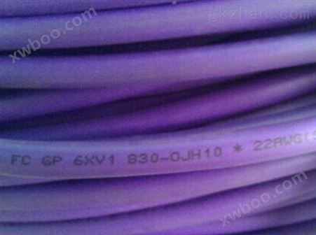 西门子紫色双芯电缆